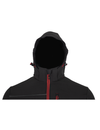 RUFUS Jacket black/red
