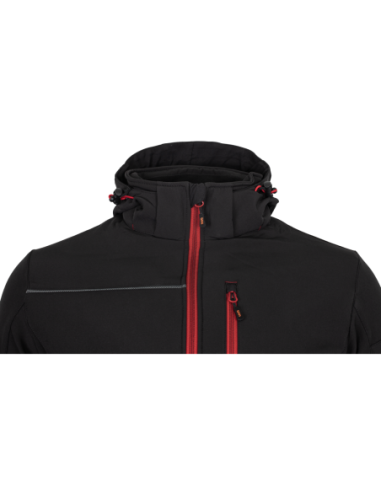 RUFUS Jacket black/red