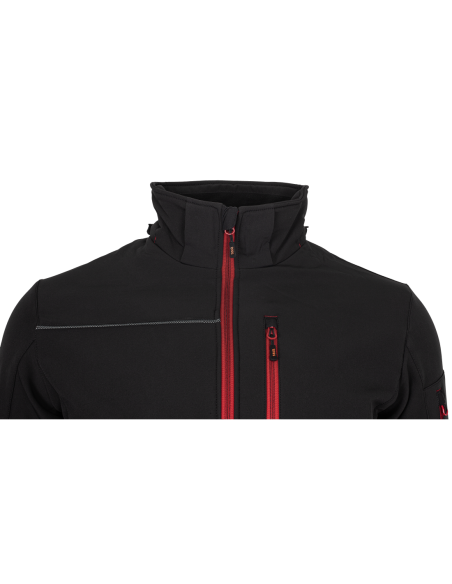 RUFUS Jacket black/red