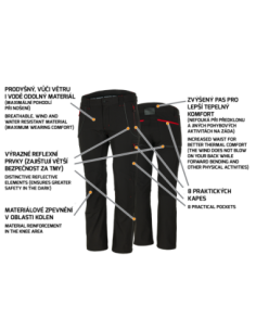 SOLON Trousers black 2