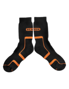 TREK SOCK Black-orange 2