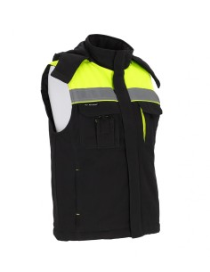 Kamizelka z kapturem RedBerg Smart pas odblask 2